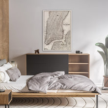 Load image into Gallery viewer, 1850 New York Map