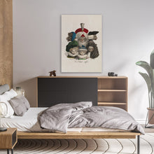 Load image into Gallery viewer, Les Chats Coiffés