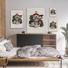 Load image into Gallery viewer, Les Chats Coiffés