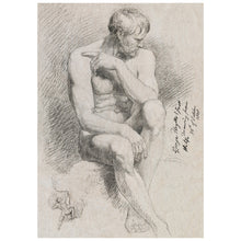 Load image into Gallery viewer, Naked Man by George Hayter