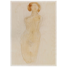 Load image into Gallery viewer, Naked Woman Posing Painting