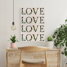Load image into Gallery viewer, Floral Love Typography
