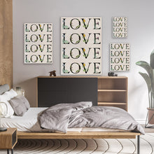 Load image into Gallery viewer, Floral Love Typography