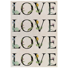 Load image into Gallery viewer, Floral Love Typography