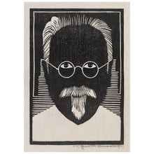 Load image into Gallery viewer, Self Portrait With Glasses And Goatee
