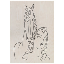 Load image into Gallery viewer, Woman With Horse by Leo Gestel