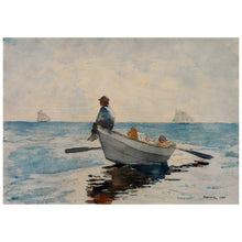 Load image into Gallery viewer, Boys in a Dory Watercolour