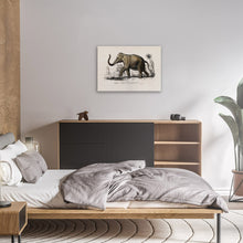 Load image into Gallery viewer, Asian Elephant Illustration