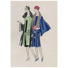 Load image into Gallery viewer, Vintage Fashion Illustration