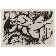 Load image into Gallery viewer, Sleeping Shepherdess By Franz Marc