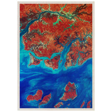 Load image into Gallery viewer, Guinea-Bissau, A Small Country In West Africa. Original From Nasa