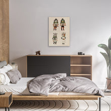 Load image into Gallery viewer, Hopi Katcinas Illustration