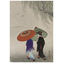 Load image into Gallery viewer, Two Women In The Rain