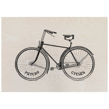 Load image into Gallery viewer, Psycho Cycles Vintage Bike Engraving