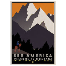 Load image into Gallery viewer, See America Vintage Travel Poster
