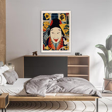 Load image into Gallery viewer, Vintage Japanese Portrait