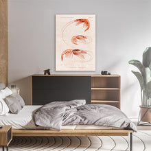 Load image into Gallery viewer, Shrimps Vintage Poster