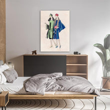 Load image into Gallery viewer, Vintage Fashion Illustration