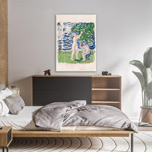 Load image into Gallery viewer, Girls Picking Apples By Edvard Munch