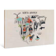 Load image into Gallery viewer, North America Animals Poster