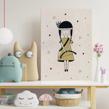 Load image into Gallery viewer, Girl in the stars Poster