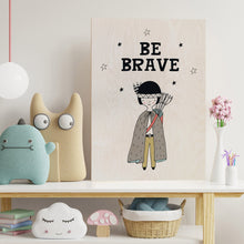 Load image into Gallery viewer, Be Brave Cape Poster