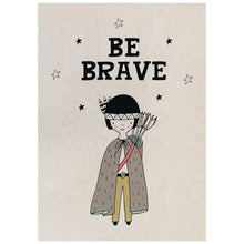 Load image into Gallery viewer, Be Brave Cape Poster