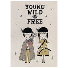 Load image into Gallery viewer, Young wild and free Poster