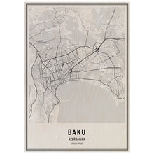Load image into Gallery viewer, Baku City Map
