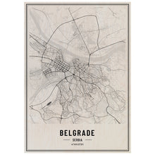 Load image into Gallery viewer, Belgrade City Map
