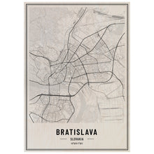 Load image into Gallery viewer, Bratislava City Map
