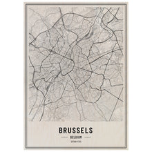 Load image into Gallery viewer, Brussels City Map