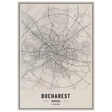 Load image into Gallery viewer, Bucharest City Map