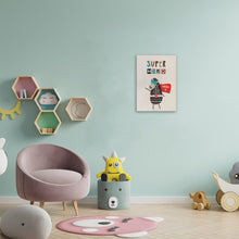 Load image into Gallery viewer, Super Hero Sheep Wooden Poster Print