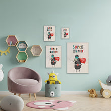 Load image into Gallery viewer, Super Hero Sheep Wooden Poster Print