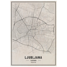 Load image into Gallery viewer, Ljubljana City Map
