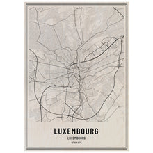 Load image into Gallery viewer, Luxembourg City Map