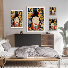 Load image into Gallery viewer, Vintage Japanese Portrait