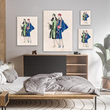 Load image into Gallery viewer, Vintage Fashion Illustration