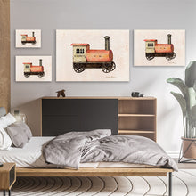 Load image into Gallery viewer, Vintage Toy Train