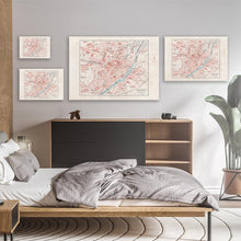 Load image into Gallery viewer, Vintage Map Of Munich