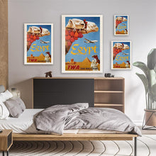 Load image into Gallery viewer, Egypt vintage travel poster