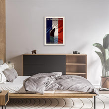 Load image into Gallery viewer, Transatlatique Vintage Poster