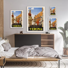 Load image into Gallery viewer, Verona Vintage Travel Poster