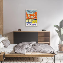 Load image into Gallery viewer, Visit Japan Vintage Travel Poster