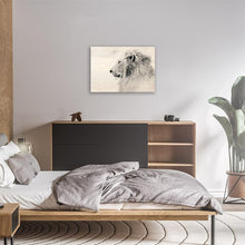 Load image into Gallery viewer, A Greyscale Lions Head