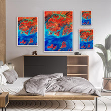 Load image into Gallery viewer, Guinea-Bissau, A Small Country In West Africa. Original From Nasa