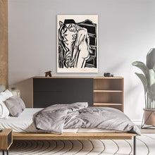 Load image into Gallery viewer, Female Nude Before A Cabinet