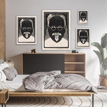 Load image into Gallery viewer, Self Portrait With Glasses And Goatee