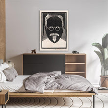 Load image into Gallery viewer, Self Portrait With Glasses And Goatee